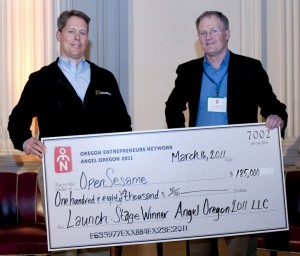 OpenSesame OEN's Angel Oregon 2011 Launch Winner
