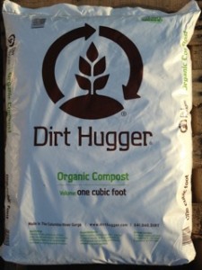 Bag of Dirt Hugger compost