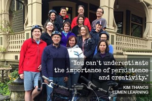 Kim Thanos, co-founder of Lumen Learning, shares her advice for budding entrepreneurs